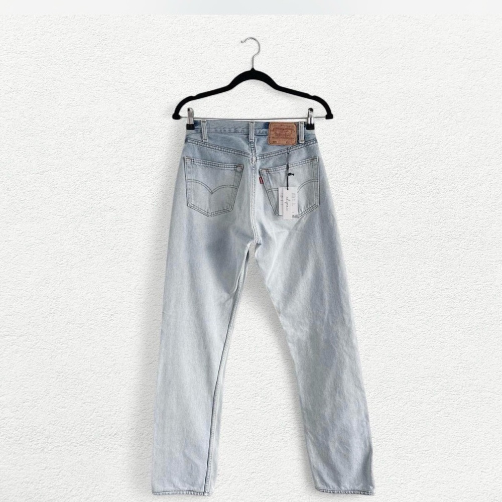 Shop Aligrace Bridgette jeans vintage levi’s 501’s new with tags size 24